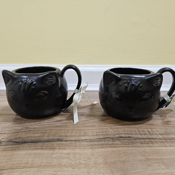 New RAE DUNN Black Cat Vibes Set - Picture 4 of 8